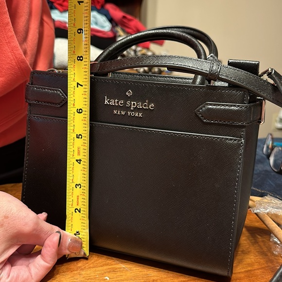 Kate Spade “Staci Saffiano Leather” Medium Black purse and wallet set - Picture 4 of 14